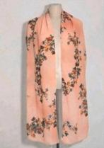 Oranje haute couture sjaal Addy van den Krommenacker, Ophalen of Verzenden, Nieuw, Sjaal