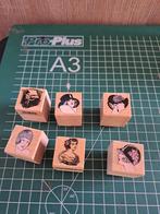 6 hero arts stempels nostalgische dames stempels, Hobby en Vrije tijd, Stempelen, Ophalen of Verzenden, Zo goed als nieuw