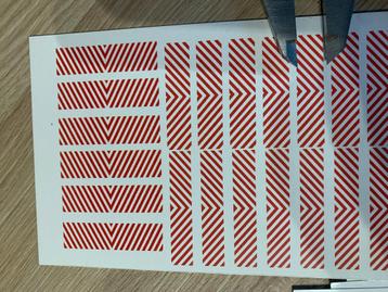 Waterslide Decals  Markeringsstrepen beschikbaar voor biedingen