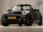 MINI Cabrio 1.5 Cooper Black Sport Automaat (NAVIGATIE, LED, Auto's, Mini, 12 maanden, Gebruikt, 4 stoelen, Zwart