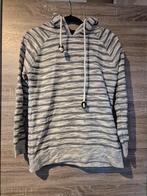 Gestreepte hoodie van Multiblu - Maat S - Blauw grijs, Multiblu, Ophalen of Verzenden, Zo goed als nieuw, Maat 36 (S)