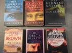 6x Dan Brown De hele vakantie leesplezier 20 euro, per stuk, Boeken, Thrillers, Ophalen of Verzenden, Zo goed als nieuw, Nederland