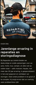 Automonteur – Reparatie op locatie | 24/7 | Heel Nederland, Garantie