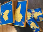 Antieke leermethode aardrijkskunde / topografie, Antiek en Kunst, Curiosa en Brocante, Ophalen