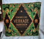 Zeer oud Verkade blik met papieren wikkel, Ophalen of Verzenden, Gebruikt, Overige, Verkade