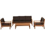 Summer Garden teak loungeset Sabang, Ophalen of Verzenden, Teakhout, Loungeset