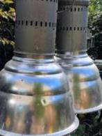 2 AEG fabrieks lampen ( prijs is voor beide) (brocante), Ophalen of Verzenden, Gebruikt, Metaal, 75 cm of meer