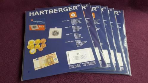 Hartberger schutbladen (tussenbladen), Postzegels en Munten, Munten en Bankbiljetten | Toebehoren, Overige typen, Ophalen of Verzenden