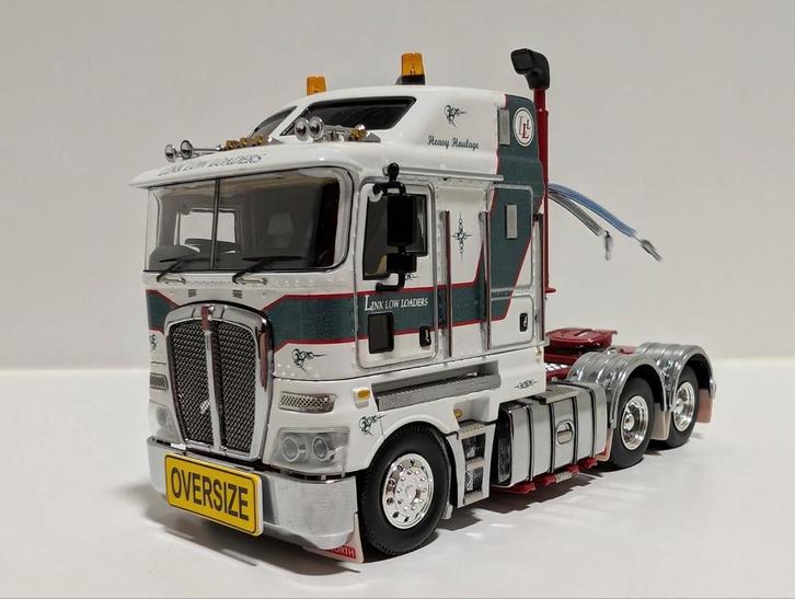 Drake Kenworth K200 dolly dieplader Link Low Loaders, Hobby en Vrije tijd, Modelauto's | 1:50, Zo goed als nieuw, Bus of Vrachtwagen