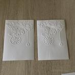 Embossing opleg kerst 2 stuks, Ophalen of Verzenden, Zo goed als nieuw, Kerst, Pons of Mal