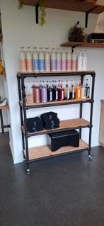 Ladenkast op wielen kapsalon, Ophalen of Verzenden, Zo goed als nieuw