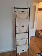 Wandkapstok met 3 vakken - Amsterdam Zuid, Huis en Inrichting, Woonaccessoires | Kapstokken, Gebruikt, Metaal, 150 tot 200 cm