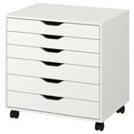 ladeblok Alex Ikea 67 x 66 cm wit, Huis en Inrichting, Kasten | Ladekasten, Ophalen, Gebruikt, 5 laden of meer, 50 tot 100 cm