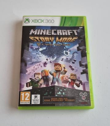 Minecraft Story Mode Xbox 360 Game beschikbaar voor biedingen