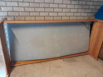1 persoons ledikant grenen met lattenbodem en matras beschikbaar voor biedingen