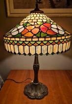 Tiffany Stijl Lamp Glas in Lood (nummer 3), Ophalen, Gebruikt, 50 tot 75 cm, Glas