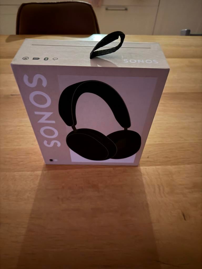Sonos Ace Zwarte Koptelefoon - Nieuw & Geseald, Overige merken, Nieuw, Ophalen of Verzenden, Over oor (circumaural)