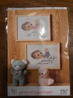 Borduurpakket Baby Jongen/Meisje - Permin of Copenhagen, Ophalen of Verzenden, Nieuw, Borduurpakket