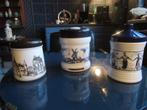 3  Opaline  Tabakspotten, Antiek en Kunst, Ophalen of Verzenden