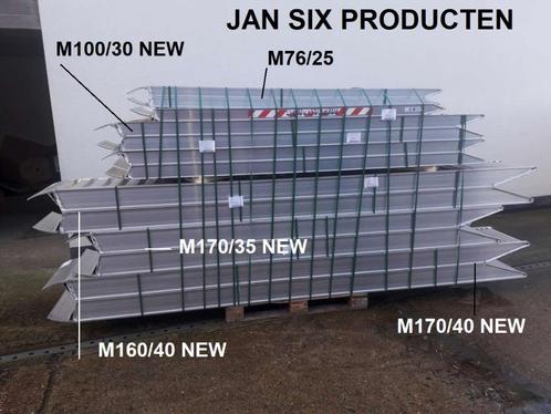 Alu. oprijplaten 4000 x 460 cap 6320 kg / paar type 160/40, Doe-het-zelf en Verbouw, Metalen, Nieuw, Aluminium, Ophalen