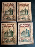 4x College Jaarboek Cansiuscollege Nijmegen jaren '20, Boeken, Geschiedenis | Stad en Regio, Ophalen of Verzenden, 20e eeuw of later