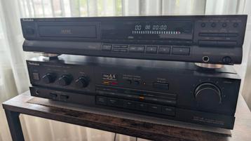 Te koop : Technics versterker en CD speler.  beschikbaar voor biedingen