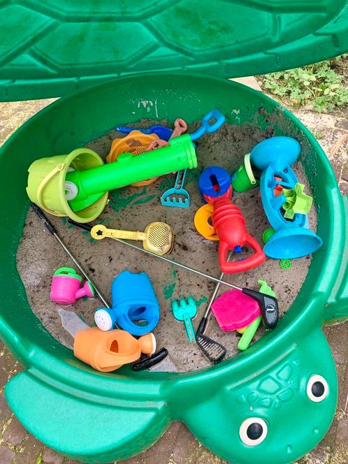 Zandbak Schildpad, Kinderen en Baby's, Speelgoed | Buiten | Los speelgoed, Gebruikt, Ophalen