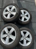 Michelin 4-seizoenenbanden op VW velgen, Ophalen, Gebruikt, 16 inch, Banden en Velgen
