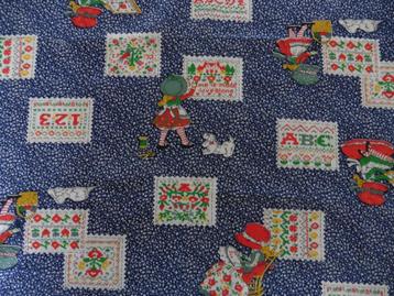 Stof NIEUW holly hobbie retro jaren 70 vintage 2 meter beschikbaar voor biedingen