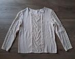Rosemunde Copenhagen ecru kleurige blouse/top maat 36, Beige, Ophalen of Verzenden, Zo goed als nieuw, Rosemunde