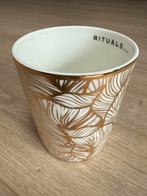 Gouden luxe kaarsenhouder van Rituals, Overige materialen, Wit, Ophalen of Verzenden, Zo goed als nieuw