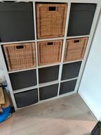 Ikea kallax kast 12 vakken + manden/bakken, Huis en Inrichting, Kasten | Overige, Ophalen, Gebruikt
