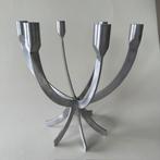 vintage IKEA aluminium kandelaar Sigga Heimis, 25 tot 50 cm, Ophalen of Verzenden, Zo goed als nieuw, Metaal