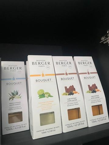 4 x nieuwe geurstokjes Maison Berger - Lampe Berger beschikbaar voor biedingen