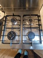 Vierpitsfornuis met Oven - 4 pits, Ophalen, Gebruikt, 60 cm of meer, 4 kookzones