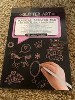Magische Krasblok - Glitter Art, Hobby en Vrije tijd, Knutselen, Ophalen, Nieuw, Materiaal