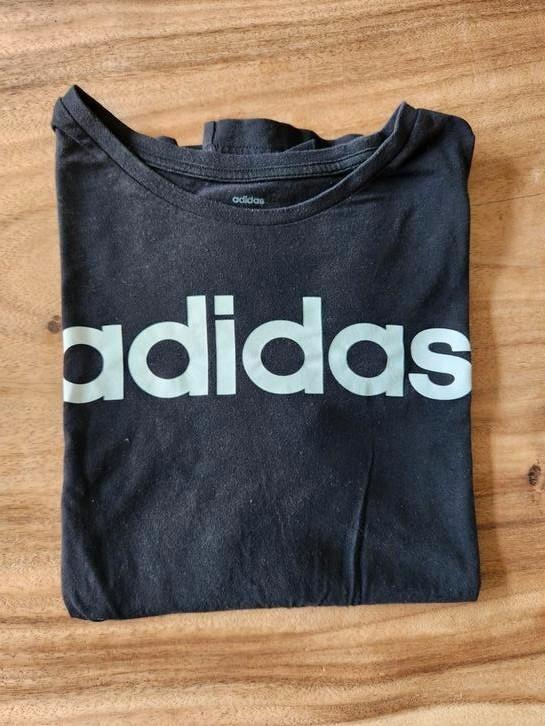 Adidas shirt zwart 2xl, Kleding | Dames, Grote Maten, Zo goed als nieuw, Shirt of Top, Zwart, Ophalen of Verzenden