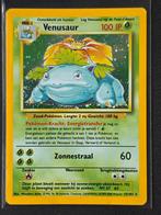 Pokémon Venusaur Base Set 15/102 - Good (GD), Ophalen of Verzenden, Gebruikt, Losse kaart, Foil