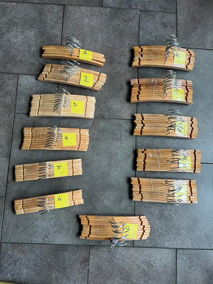 Kledinghangers hout, Kinderen en Baby's, Kindermode-accessoires, Zo goed als nieuw, Ophalen of Verzenden