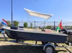 Motorboot 18 pk, viertakt., Watersport en Boten, Ophalen, 10 tot 30 pk, Zo goed als nieuw, 6 tot 9 meter