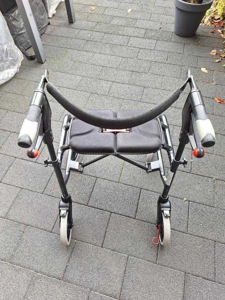 Nexus 3, inklapbare rollator met rugsteun, Diversen, Rollators, Gebruikt, Opvouwbaar, Ophalen