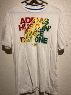 Adidas reggae t-shirt maat L in nieuwstaat, Maat 48/50 (M), Wit, Zo goed als nieuw, Adidas