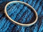 Am double, vintage slavenarmband met mooi motief., Ophalen of Verzenden, Gebruikt, Goud, Overige materialen