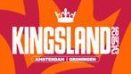 4x Kingsland Festival Amsterdam Koningsdag kaartjes, Tickets en Kaartjes, Drie personen of meer
