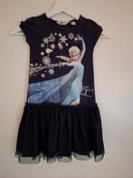 Leuke Frozen jurk - H&M - Maat 98/104, Zwart, Ophalen of Verzenden, Maat 34 (XS) of kleiner, Gedragen