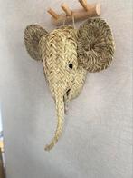 Wanddecoratie zeegras olifant, Ophalen of Verzenden, Zo goed als nieuw