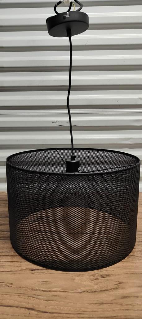 Hanglamp Lennart zwart, Huis en Inrichting, Lampen | Hanglampen, Zo goed als nieuw, Minder dan 50 cm, Metaal, Ophalen of Verzenden
