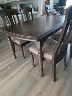 eetkamer set, Huis en Inrichting, Ophalen, 4 tot 6 stoelen
