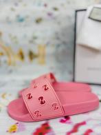 Gucci GG lotus pink rubber slippers maat 29, Gucci, Overige typen, Gucci EU, Customercare@gucci.com