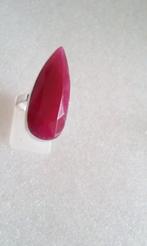 Robijn Ring, Sieraden, Tassen en Uiterlijk, Verzenden, Nieuw, 17 tot 18, Dame of Heer